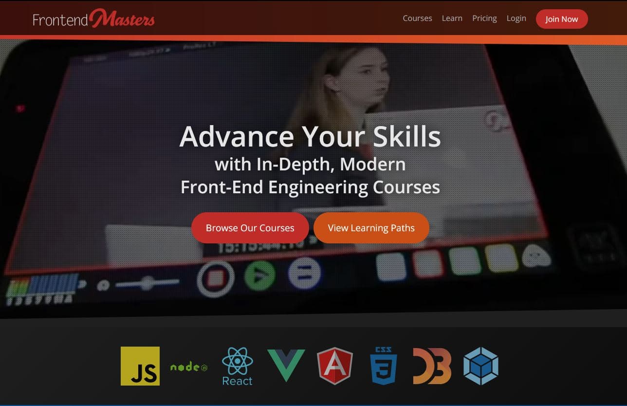 Adhésion Frontend Masters - Vaut-elle la peine?