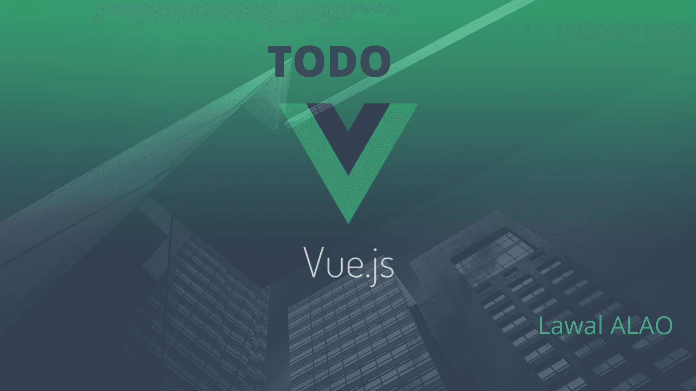 Démarrer avec Vue JS