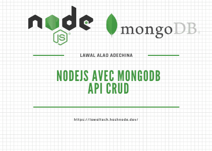 API NodeJS CRUD avec MongoDB