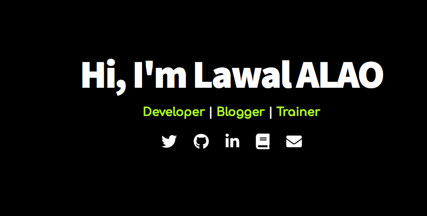 Créez une page d'accueil en moins de 100 lignes de code (y compris CSS)